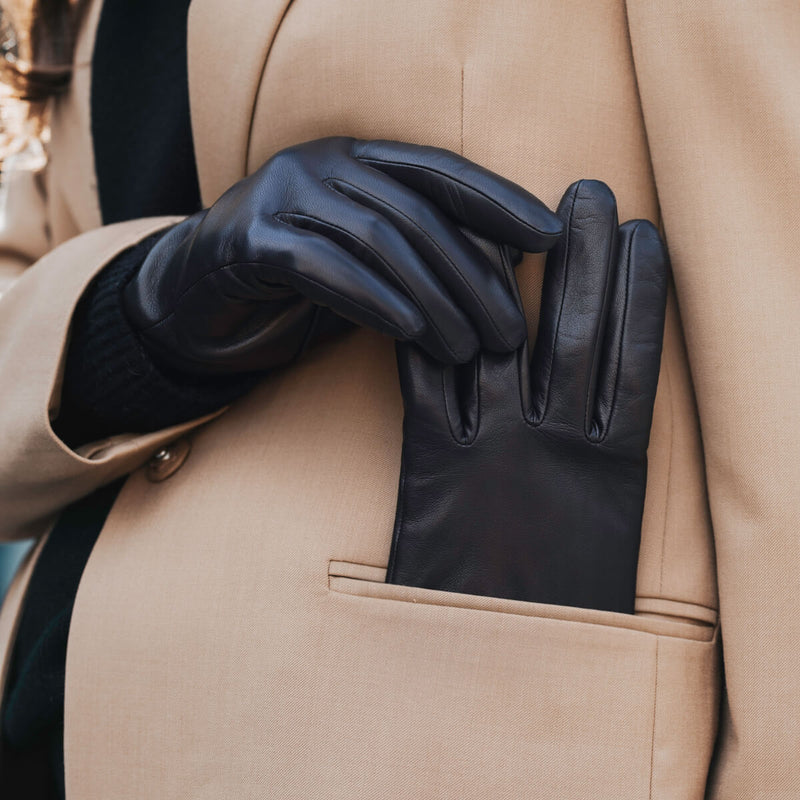Italian leather gloves