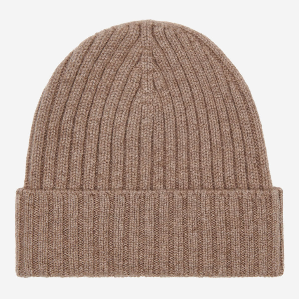 Milano Cashmere Beanie – Brown