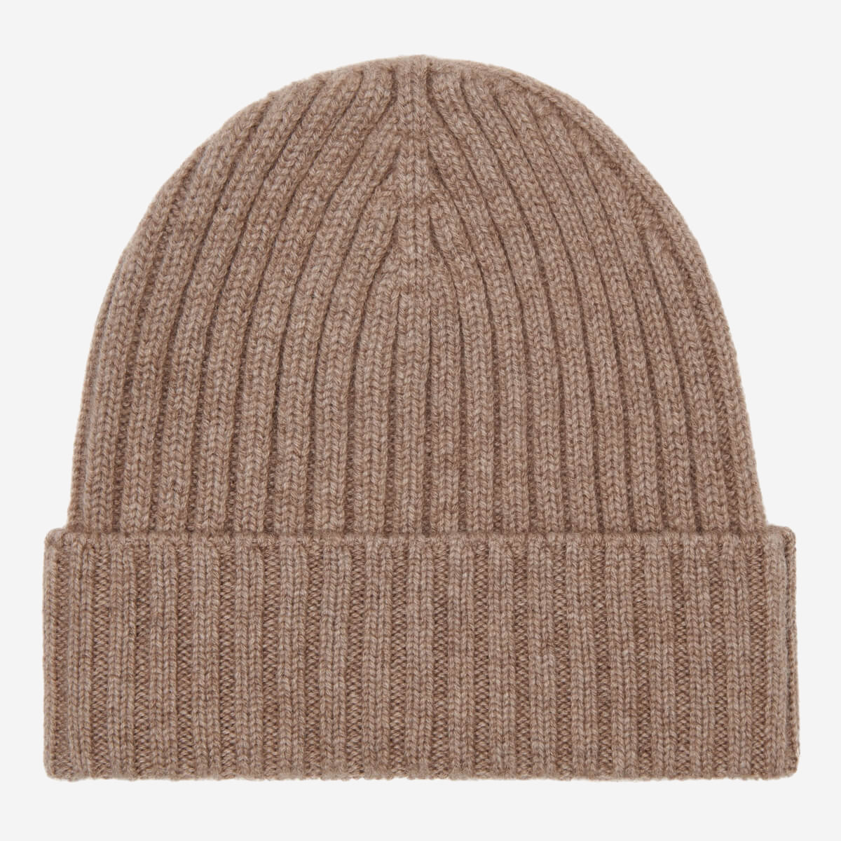 Milano Cashmere Beanie – Brown