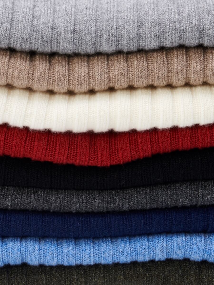 Napoli Cashmere Scarf – Dark Grey
