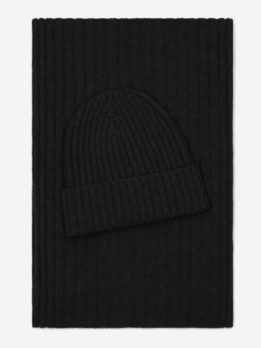 Napoli Cashmere Scarf – Black
