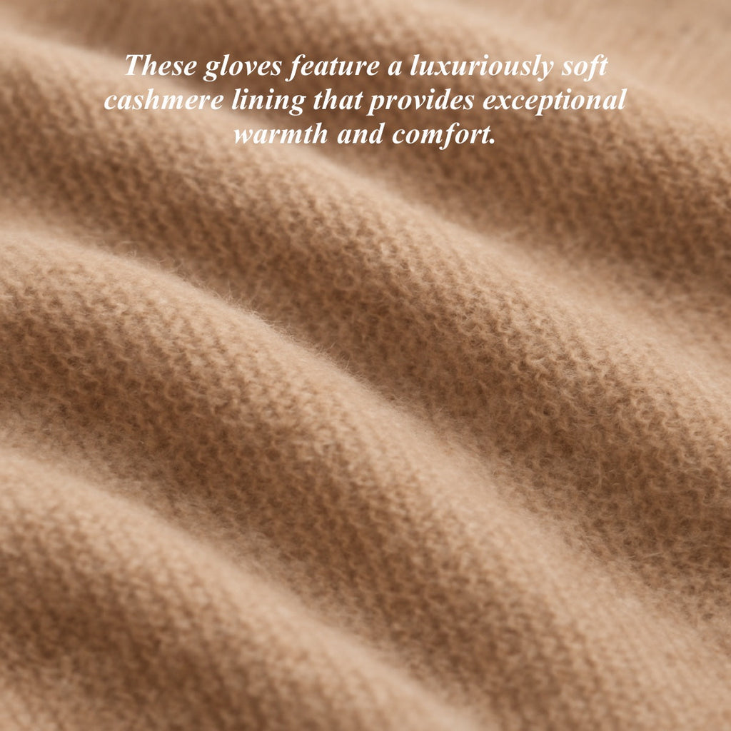 Isabella Leather Gloves – Black
