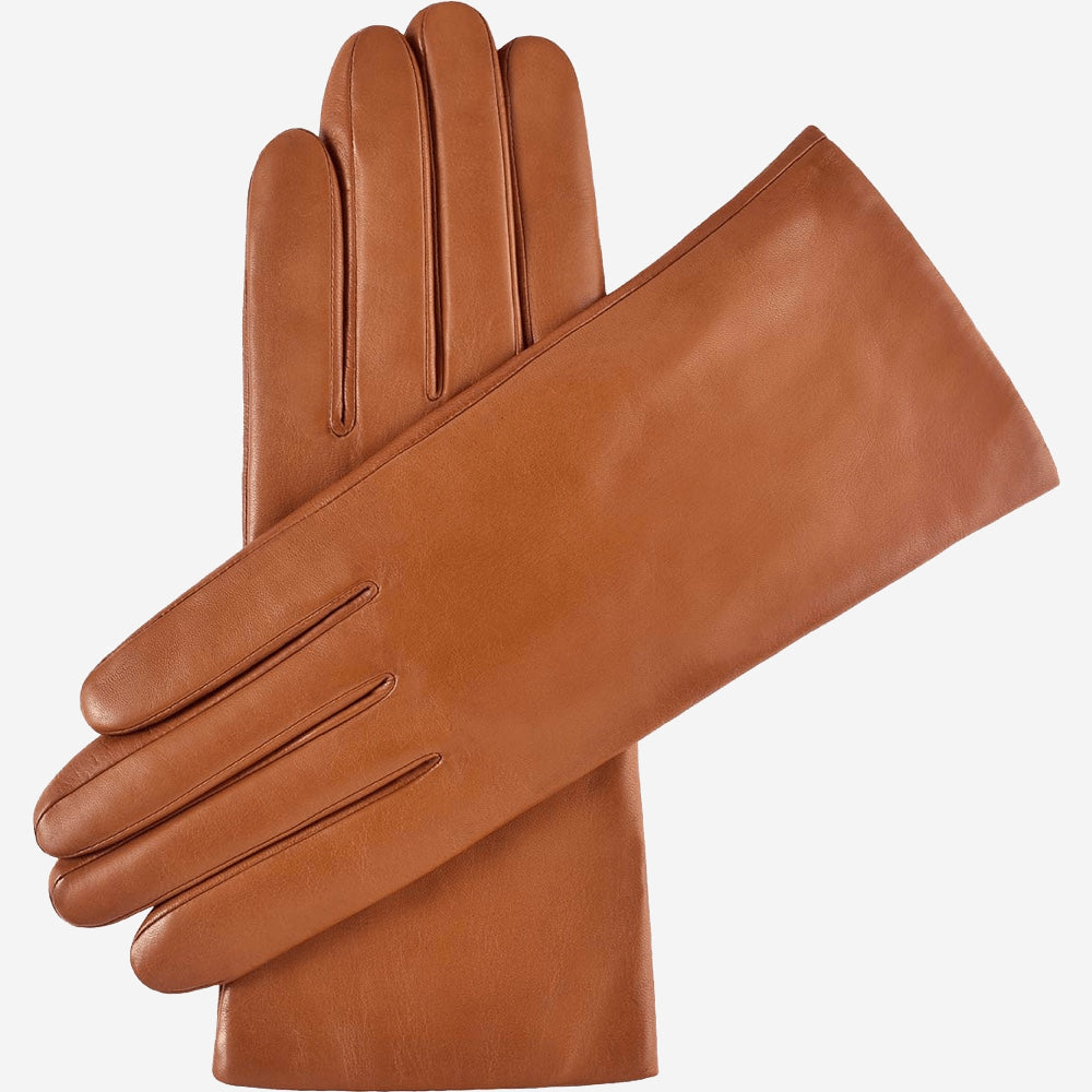 Isabella Leather Gloves – Cognac
