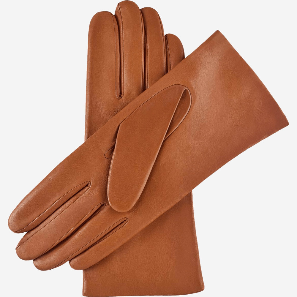 Isabella Leather Gloves – Cognac