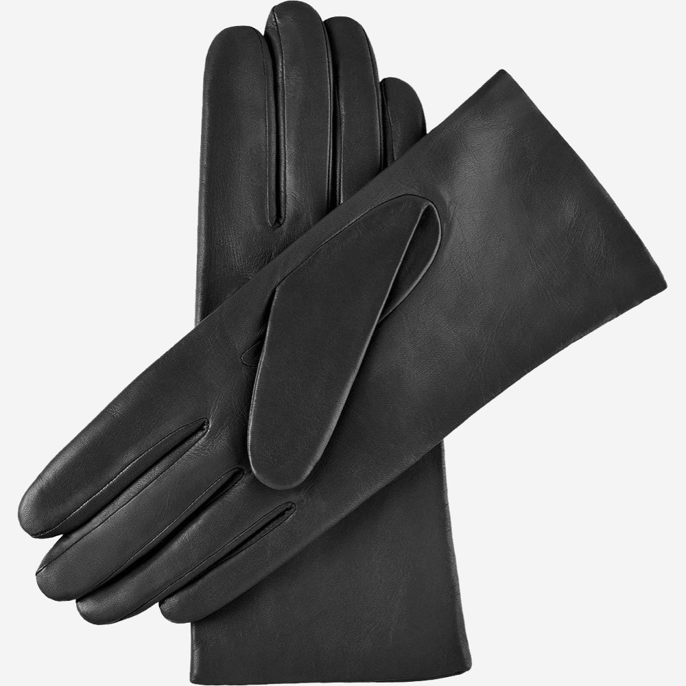Isabella Leather Gloves – Black