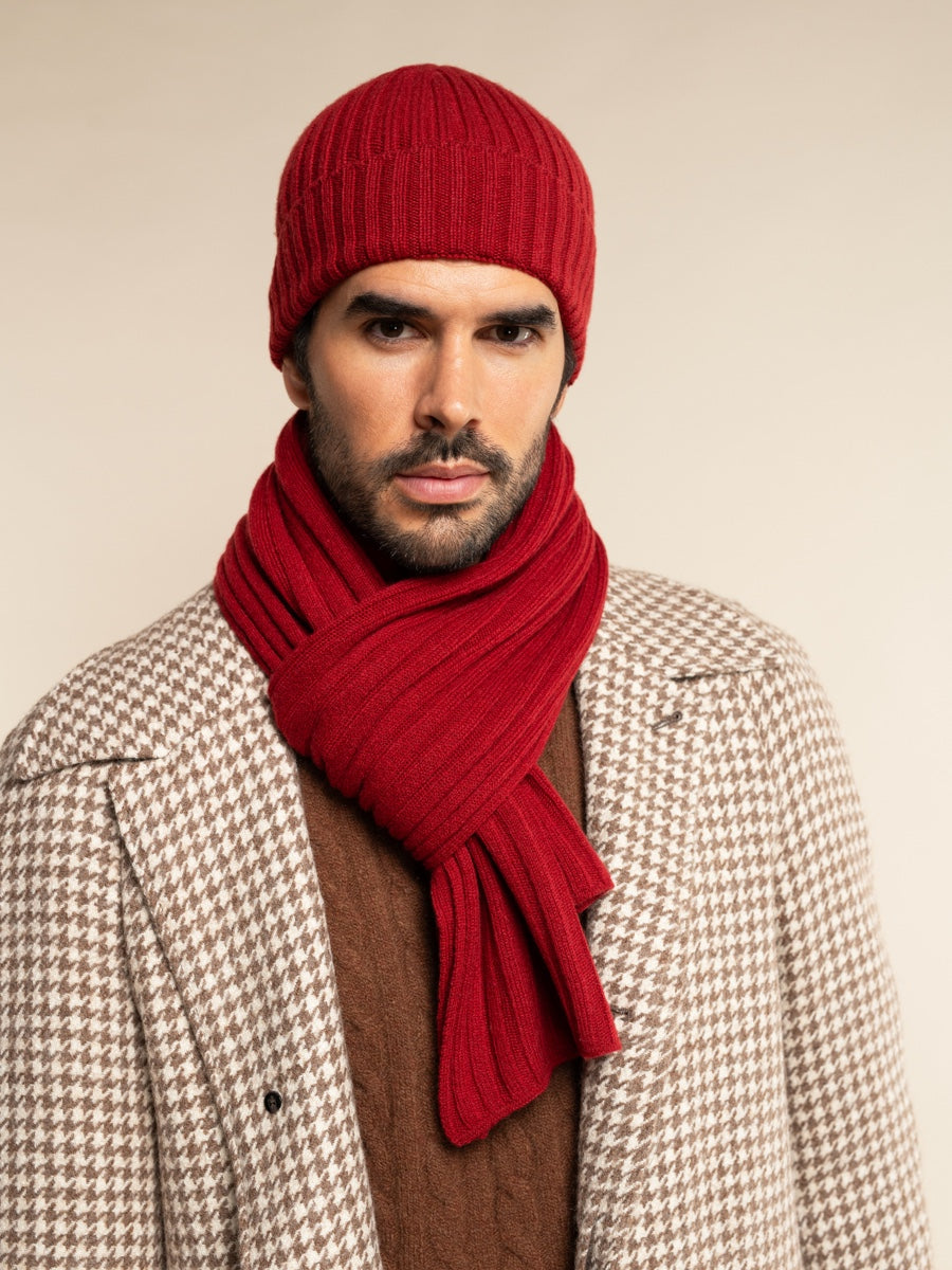 Napoli Cashmere Scarf – Red