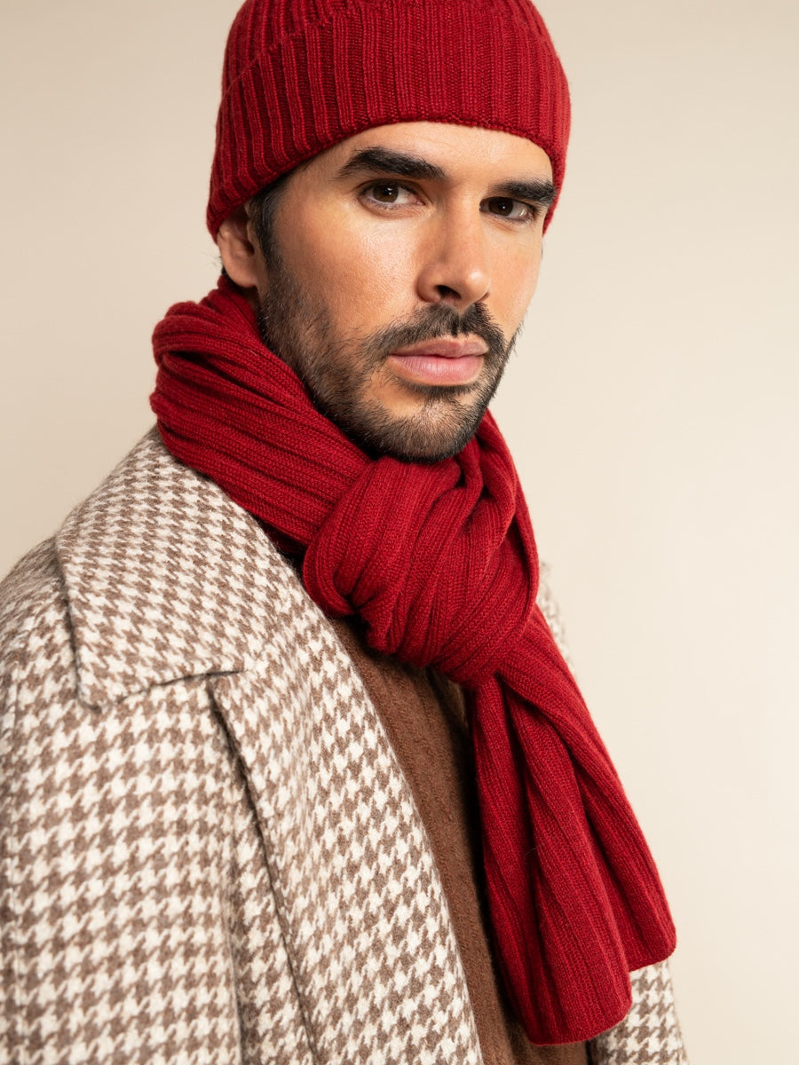 Napoli Cashmere Scarf – Red