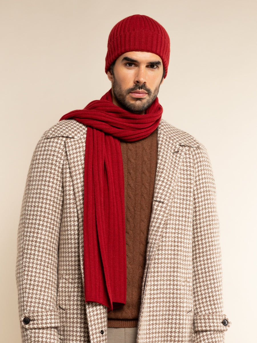 Napoli Cashmere Scarf – Red