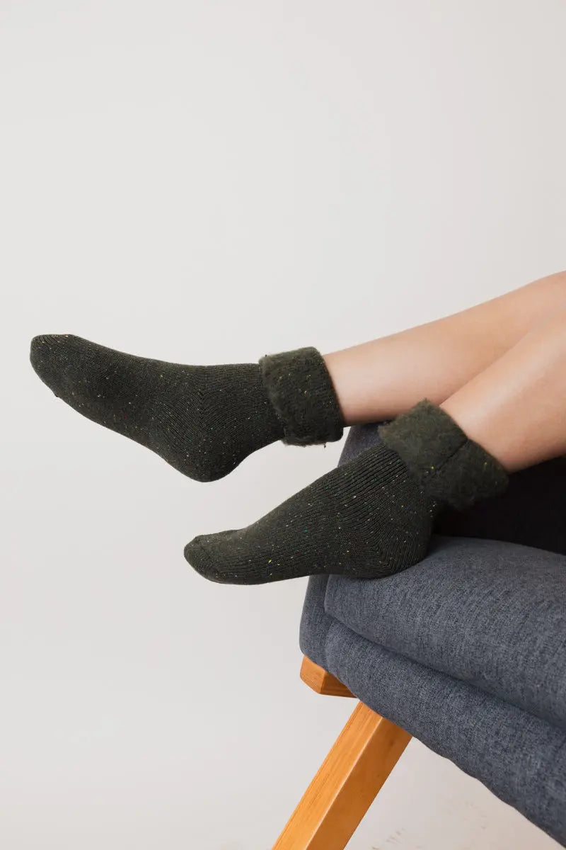 Thick Knit Crew Socks