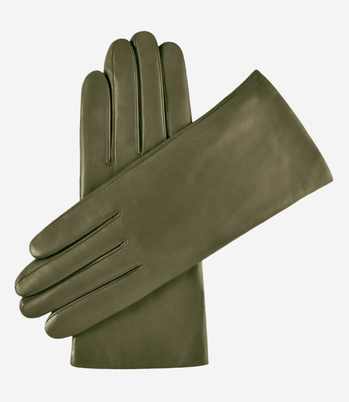 Isabella Leather Gloves – Olive